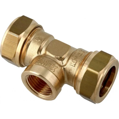 Afbeelding van Bonfix overgangs T koppeling 28 x 3/4&quot; bi.dr. mm knel