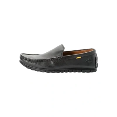 Afbeelding van camel active Mocassins schwarz, Heren, Maat: 41, Schwarz Leer