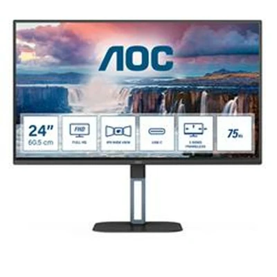 Afbeelding van AOC Value line 24V5CE/BK 24 Full HD USB C IPS Monitor