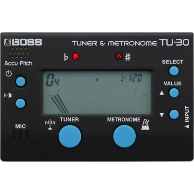 Afbeelding van Boss TU 30 tuner metronoom
