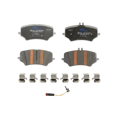 Afbeelding van Remblokkenset, schijfrem DELPHI LP5056EV
