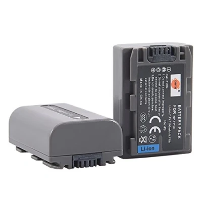Afbeelding van DSTE 2 PCS NP FP50 Li Ion accu compatibel met Sony FP30, FP60, FP70, FP71, DCR 30, DVD105, DVD202E, DVD203E, DVD205E, DVD304E, DVD3055E