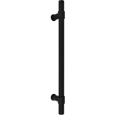 Afbeelding van Formani Voordeurgreep Piet Boon ONE PB400 NP 300 400mm niet doorgaand mat zwart