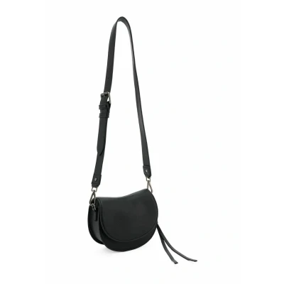 Afbeelding van FredsBruder My Bestie Schoudertas Leer 20 cm Dames black
