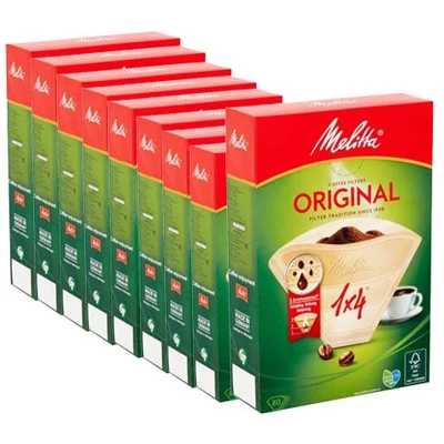 Afbeelding van Melitta Koffiefilterzakjes 1x4 Doosje (9x 80 Stuks)