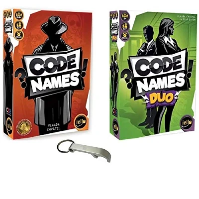 Afbeelding van Set Code Names Franse versie + Duo 1 Blumie flesopener (basisspel duo)