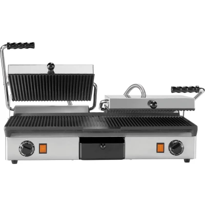 Afbeelding van Contactgrill Geribbeld MilanToast 420080 Horeca &amp; Professioneel