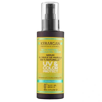 Afbeelding van Kerargan Suero Capilar UV &amp; Color con Marula para Cabello Seco/Teñido Anti Frizz, Alisa, Hidrata Sin Sulfatos, OMG, Aceite Mineral 100ml