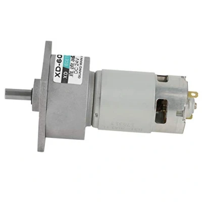 Afbeelding van Motor, Walfront DC 12/24 V, 35 W, CW/CCW, mini versnellingsbak, verstelbare snelheidsreductiemotor, (24 100 rpm)