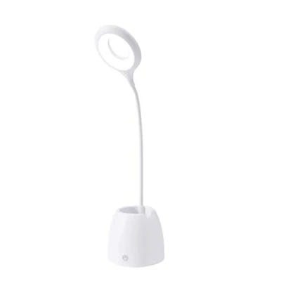 Afbeelding van BEL AIR HOME LED Bureaulamp 5W met Ingebouwde Bluetooth Luidspreker 6500K, 3 Lichtsterktes, Metaal, Blauw Ideaal voor Kinderen, Studie, Werk, Tafellamp USB en Accu
