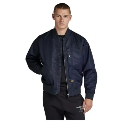 Afbeelding van G STAR RAW Deck bomberjack, blauw (salute D24754 C143 C742), XS