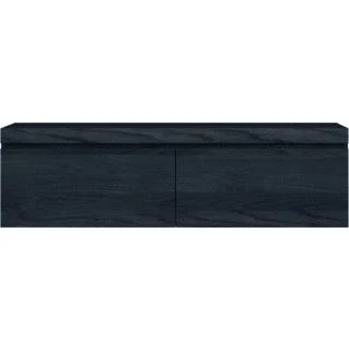Afbeelding van Looox wooden drawer box 140cm eiken black wdb1400bl