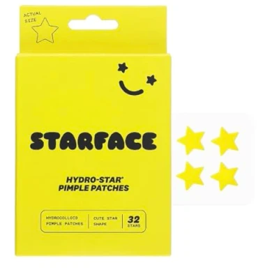 Afbeelding van Starface Yellow Hydro Star Pimple Patches 32 Count