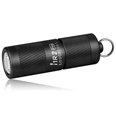 Afbeelding van OLIGHT I1R II Pro EOS Mini LED Zaklamp 180 Lumen Super Helder USB Oplaadbare Sleutelhanger, IPX8 en 1,5 m Valbescherming Kleine Zaklampen voor Buiten Kamperen Reparaties Zwart