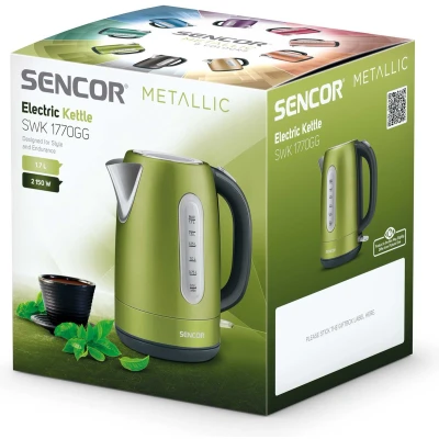 Afbeelding van Sencor SWK 1770GG waterkoker 1,7 l 2150 W Groen
