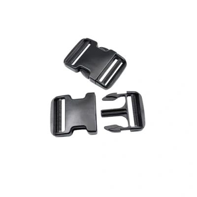 Afbeelding van BAIWOAK 2 inch (51 mm) dubbele verstelbare snelsluiting aan de zijkant, 51 mm breed, stuks extra dikke plastic clips van militaire kwaliteit, snaps, zware rugzakgesp vervanging