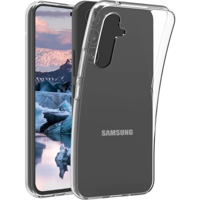 Afbeelding van Samsung Galaxy A54 (5G) Hoesje Gerecycled Siliconen en TPU (zacht) dbramante1928 Softcase/Backcover Transparant Telefoonhoesje