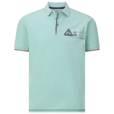 Afbeelding van Jan Vanderstorm Poloshirt, Heren, Maat: Large, Mint