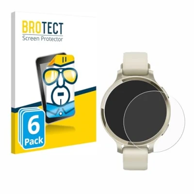 Afbeelding van BROTECT Screenprotector voor Garmin Lily 2 Active Folie Beschermfolie transparant (6 Stuks)