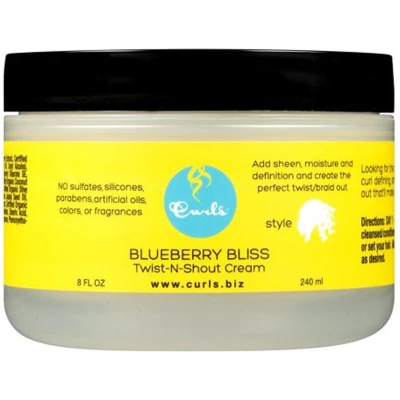 Afbeelding van Curls Blueberry Bliss Twist N Shout Cream 240ml