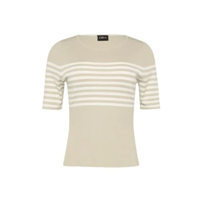 Afbeelding van s.Oliver BLACK LABEL top beige