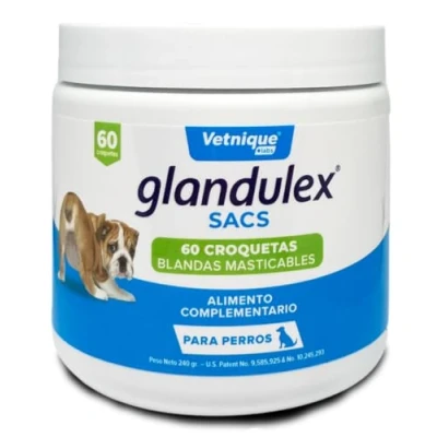 Afbeelding van JTPharma Glandulex Sacs 60 Kroketten