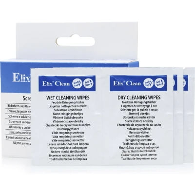 Afbeelding van Elix Clean Reinigingsdoekje 2X10Stuk Glas Nat Oppervlakken