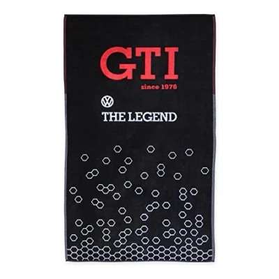 Afbeelding van BRISA VW Collection Volkswagen GTI Strandlaken The Legend/Zwart