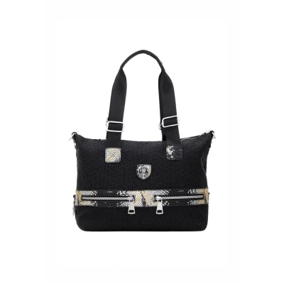 Afbeelding van Dreimaster Cobranded WITH Felipa Shopper, Dames, Maat: One Size, Schwarz gold