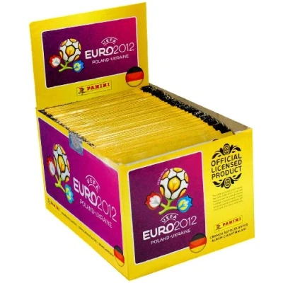 Afbeelding van Panini 00603S UEFA Euro 2012 Verzamelstickers display, 100 zakken met elk 5 stickers, originele Duitse versie