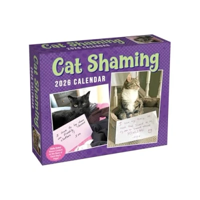 Afbeelding van Cat Shaming 2026 Day To Calendar