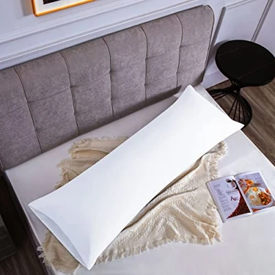 Afbeelding van Kussensloop 50x135 cm, 100% microvezel wit