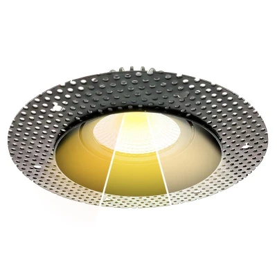 Afbeelding van Trimless inbouwspot zwart, dimbaar, 2700K/3000K/4000K, kleine inbouwdiepte, IP54