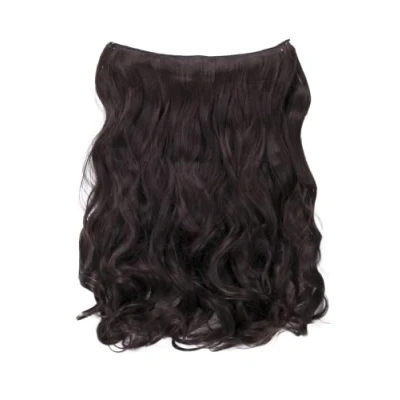 Afbeelding van CAISHA 1 Inslag Extension Met Elastische Band Haarextensies Haarstukje Golvend Roodbruin E105