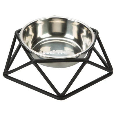 Afbeelding van Beeztees Voederbak Puroni Hondenvoerbak 10 cm Zwart