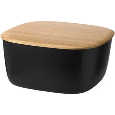 Afbeelding van Broodtrommel Rig Tig Box It Bread L 23 cm Black