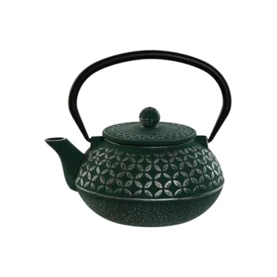 Afbeelding van Theepot Home ESPRIT Zwart Groen Roestvrij staal Ijzer 900 ml