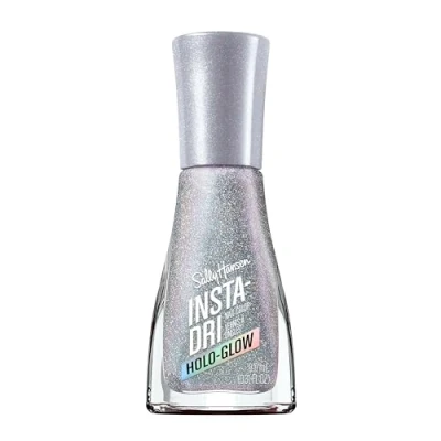 Afbeelding van Sally Hansen Insta Dri, Holo Glow, Shine Bright, Nail Polish, Easy to Use, Stays Put, Beautiful Colors, Glides On, No Smudges, 0.3oz