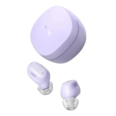 Afbeelding van Baseus Bowie WM01 TWS Headset Draadloze Bluetooth Oordopjes Paars