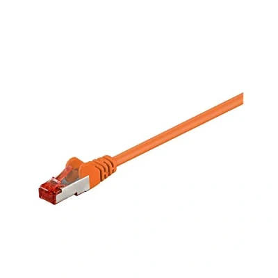 Afbeelding van S/FTP CAT6 Gigabit netwerkkabel / oranje LSZH 0,15 meter