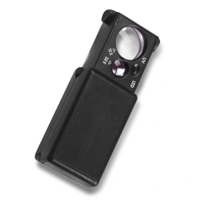 Afbeelding van Leuchtturm LU 31 Loep met UV lamp en LED lamp, vergrotend 10x 30 x 338 880