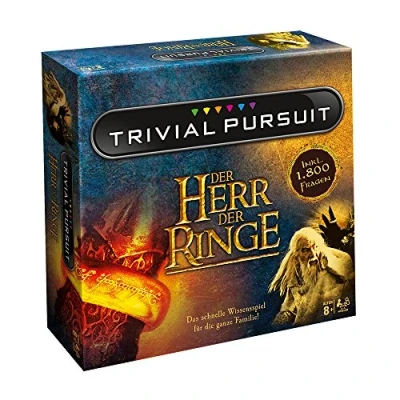 Afbeelding van Winning Moves Lord of the Rings Trivial Pursuit Collector&#039;s Edition Quiz 1800 vragen 2 6 spelers