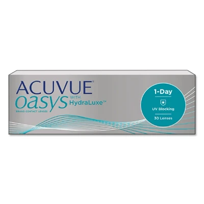 Afbeelding van 3.00 ACUVUE® OASYS 1 Day WITH HYDRALUXE 30 pack Daglenzen BC 8.50 Contactlenzen