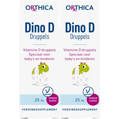 Afbeelding van 2x Orthica Dino D Druppels 25 ml