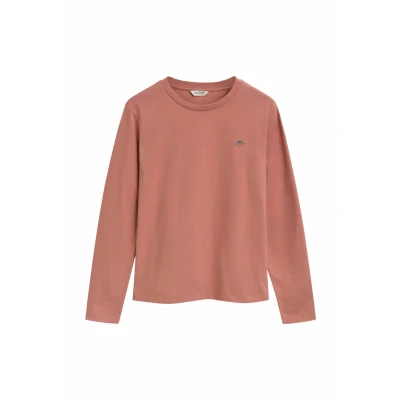 Afbeelding van Gant SHIRT met lange mouwen REG SHIELD LS T klein logoborduursel op borsthoogte