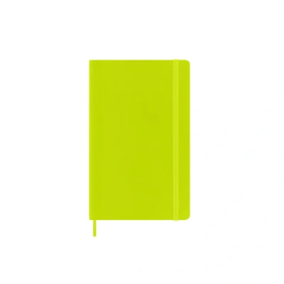 Afbeelding van Moleskine Notitieboek Large Blanco Zachte Kaft Lemon Green
