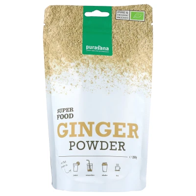 Afbeelding van 3x Purasana Gember Poeder Bio 200 gr