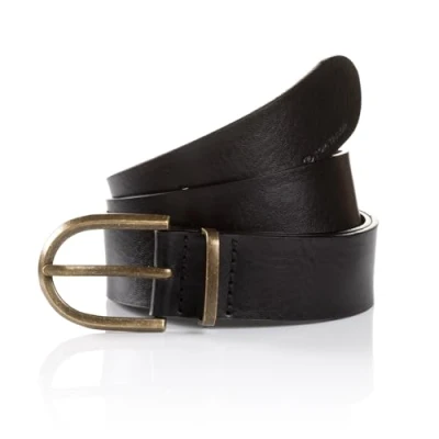 Afbeelding van TOM Tailor Ttsylke Riem, Dames, Maat: 100, Black uni