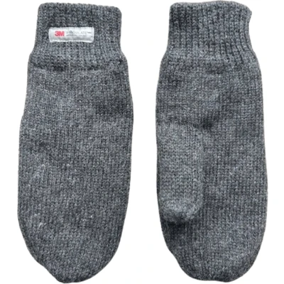Afbeelding van Dames wanten Winter want Thinsulate Wol Grijs One size