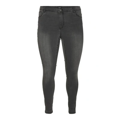 Afbeelding van ONLY Vmcfanya Mr S Piping J Vi207 Ga Cur Noos voor dames, Donkergrijs denim, 48W / 32L